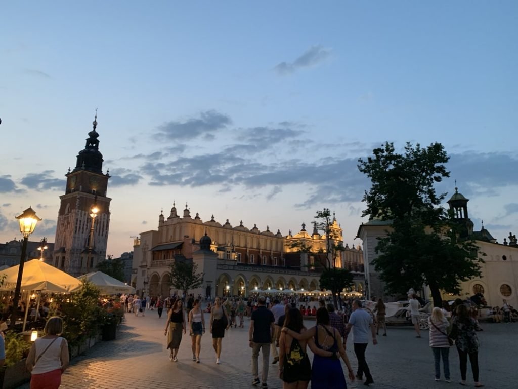 Der Hauptmarkt in Krakau - Rynek Główny